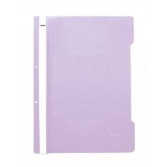 Dosar A4 din plastic cu sina si perforatii 50/set Noki Dosar A4 cu sina si perforatii 50/set Noki violet