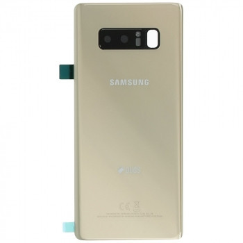 Capac baterie Samsung Galaxy Note 8 (SM-N950F) cu logo Duos auriu GH82-14985D foto