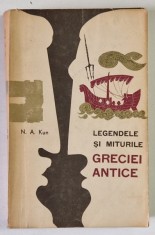 LEGENDELE SI MITURILE GRECIEI ANTICE de N. A. KUN , 1964 *EDITIE BROSATA foto