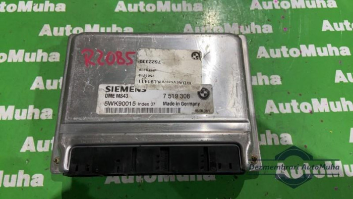 Calculator ecu BMW Seria 3 (1998-2005) [E46] 7519308