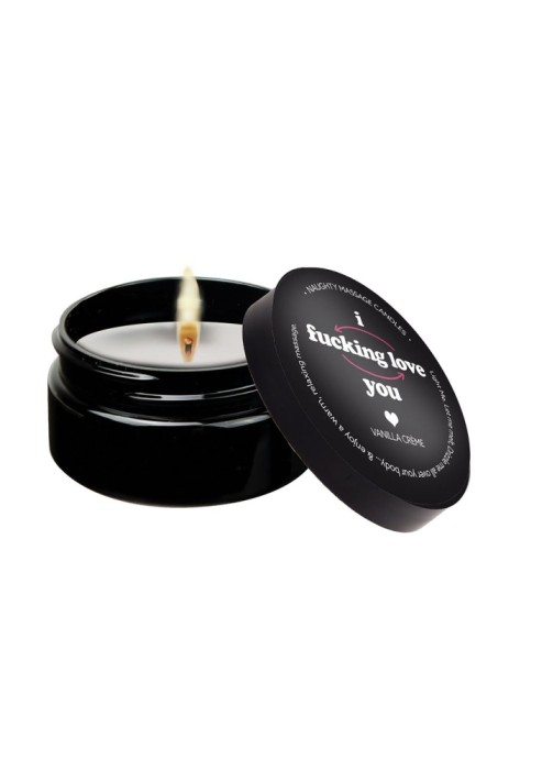 Mini Lumanare de Masaj 56gr Te Iubesc