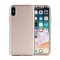Husa apple iphone 7 plus full silicone 360 auriu