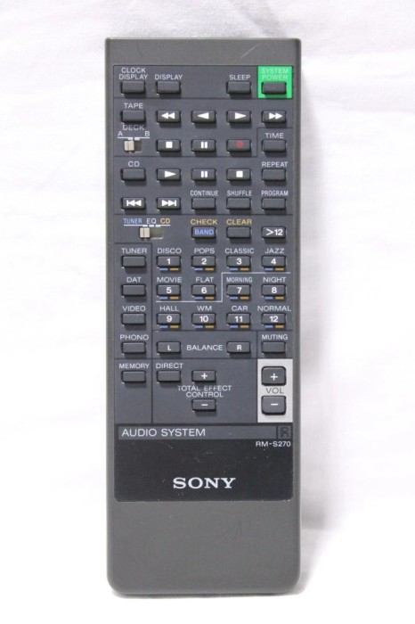 Telecomanda originala Audio System SONY RM-S270