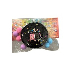 Jucărie interactivă Squishy și M&amp;M's, moale și relaxantă, cu revenire rapidă la forma inițială, albă