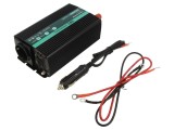 Convertor Invertor Green Cell INV14 300W DC la AC 230V cu Socluri AC 230V 85% Eficiență