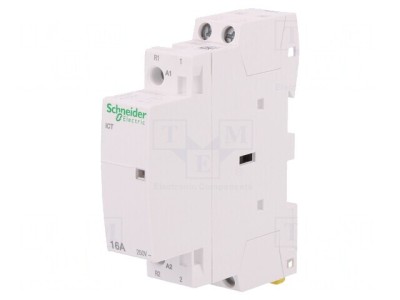 Contactor 2P 16A 230-240V NC NO IP20 foto