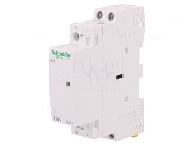 Contactor 2P 16A 230-240V NC NO IP20
