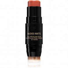 Nudestix Nudies Matte machiaj multifuncțional pentru ochi, buze și față culoare Sunset Strip 7 g