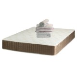 Set Saltea ortopedica cu arcuri Super Ortopedica Lux Roma 180x200x23cm, fermitate tare, plasa arcuri tip Bonell, fata vara-iarna, aerisire perimetrala