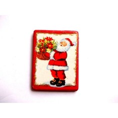 magnet frigider cu mos craciun 31850