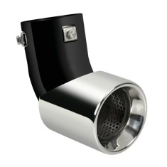 Ornament toba esapament curbat TS-68 din otel inoxidabil lustruit sunet sport racordare &Oslash;30-45mm Garage AutoRide