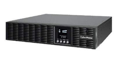 UPS CYBER POWER Online dubla conversie cu Sinusoida Pura, rack 2U, 1000VA/900W Rack/Tower 2U, 6x IEC C13 1x IEC C19, &amp;quot;OLS1000ERT2U&amp;quot; (timbru verde 11 l foto