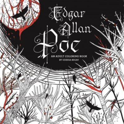 Edgar Allan Poe: An Adult Coloring Book foto
