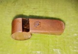 G969-I-Fluier ARADEANCA Romania RPR-RSR functional vechi alama stare buna in patina. Lungime 5 cm, latime 1,5 cm.