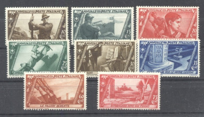 Italy 1932 10 Years fascism Mi.416-421 423-424 MNH AM.505 foto