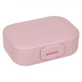 Cumpara ieftin Săpunieră Voiaj Plastic, Roz, 11.5x8x4cm