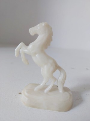 Cal / calut - figurina veche romaneasca, anii 70-80, plastic, 6cm foto