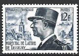 C4948 - Franta 1954 - Celebritati neuzat,perfecta stare
