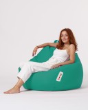 Cumpara ieftin Taburet puf beanbag de gradina Premium Turcoaz
