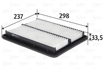 VALEO 585478 Filtru aer foto