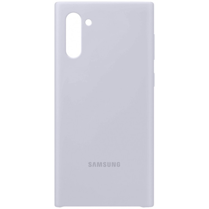 Husa TPU Samsung Galaxy Note 10 N970 / Samsung Galaxy Note 10 5G N971, Argintie EF-PN970TSEGWW