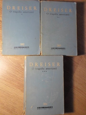 O TRAGEDIE AMERICANA VOL.1-3-THEODORE DREISER