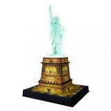 Puzzle 3D - Statuia Libertatii - Night Edition | Ravensburger