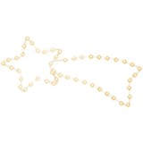 Cumpara ieftin Figurina cometa de Craciun, 48 LED-uri, alb cald, 65x28 cm