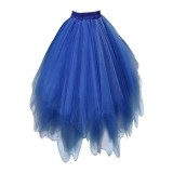 Fustă mini tutu vintage pentru femei, peticoat din anii 1950, crinolină, fustă de sub, fustă de dans balerini cu mai multe straturi, fustă bubble