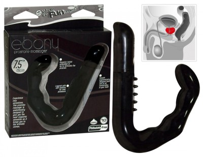 Ebony Prostate Massager foto
