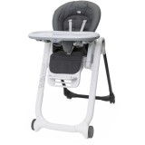 Scaun de masa pentru bebelusi Chicco Polly Magic Relax, grey melange
