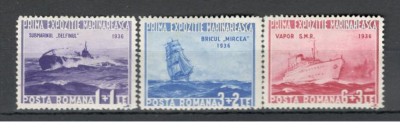 Romania.1936 Expozitia marinareasca YR.37 foto