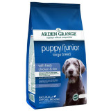 ARDEN GRANGE Puppy / Junior Large Breed with fresh chicken and rice 12 kg