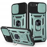 Husa pentru iPhone 7 Plus / 8 Plus, Techsuit CamShield Series, Green