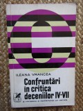 ILEANA VRANCEA - CONFRUNTARI IN CRITICA DECENIILOR IV-VII
