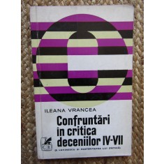 ILEANA VRANCEA - CONFRUNTARI IN CRITICA DECENIILOR IV-VII