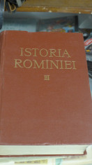 Istoria Romaniei Vol. III foto