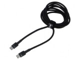 Cablu USB C 2m High Speed 100W USB 2.0, Baseus