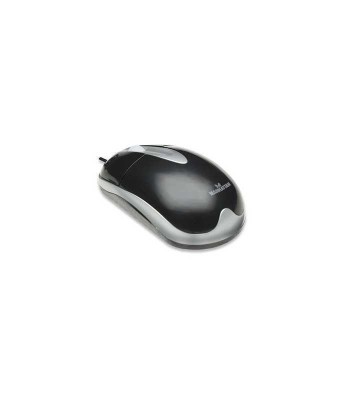 Mouse optic USB 1000dpi negru 177016 Manhattan foto