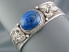 Bratara antika argint piatra lapis lazuli