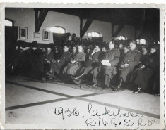 A590 Fotografie ofiteri Regimentul 2 Vanatori Garda Regina Elisabeta 1936 foto