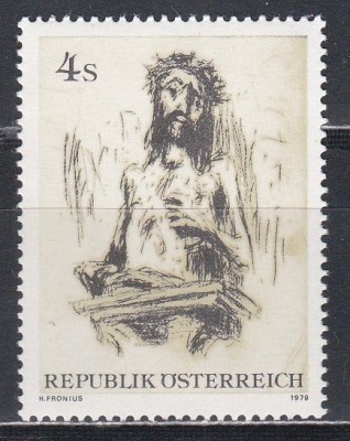 Austria 1979 - Arta modernă &amp;icirc;n Austria, MNH foto
