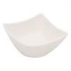 Bol Portelan Alb 200ml Patrat 9.5cm Universal Aperitive Sosuri Microunde Vase