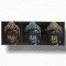 Tablou pictat manual 3 Faces Buddha Tip 3, XL
