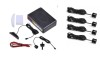 Sistem Senzori Parcare Auto Spate cu Display LED, 4 Senzori, Avertizare Sonora, 12V, Kit Complet Instalare
