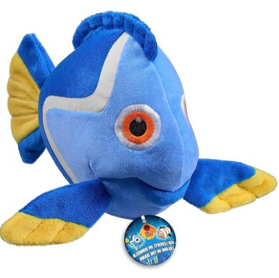 Jucarie de plus, Bauer Glow in the Dark, Fosforescenta, Peste Albastru/Galben 20CM foto