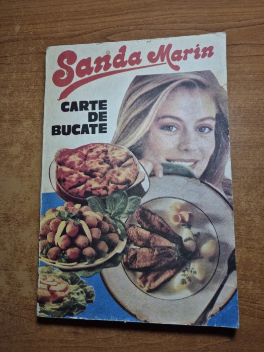 carte de bucate - sanda marin - din anul 1992 - reeditarea cartii de bucate din anii &#039;40