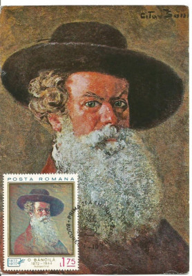 (No2) ilustrata maxima-OCTAV BANCILA-Autoportret - prima zi foto