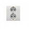 Priza Schuko Dubla 2P+T Legrand Niloe