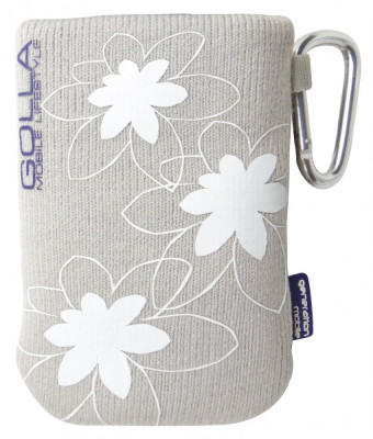 Husa Golla CAP BELLA G575 tip pouch gri deschis pentru casti, baterie externa foto